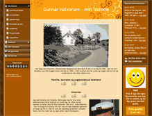 Tablet Screenshot of gunnar-halvorsen.net